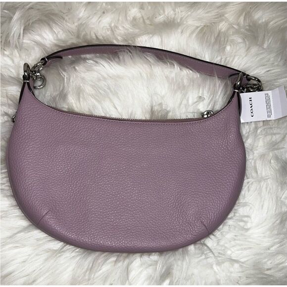 Coach Payton Hobo Bag Purple Ice Purple Women's Handbag - Picture 2 of 3